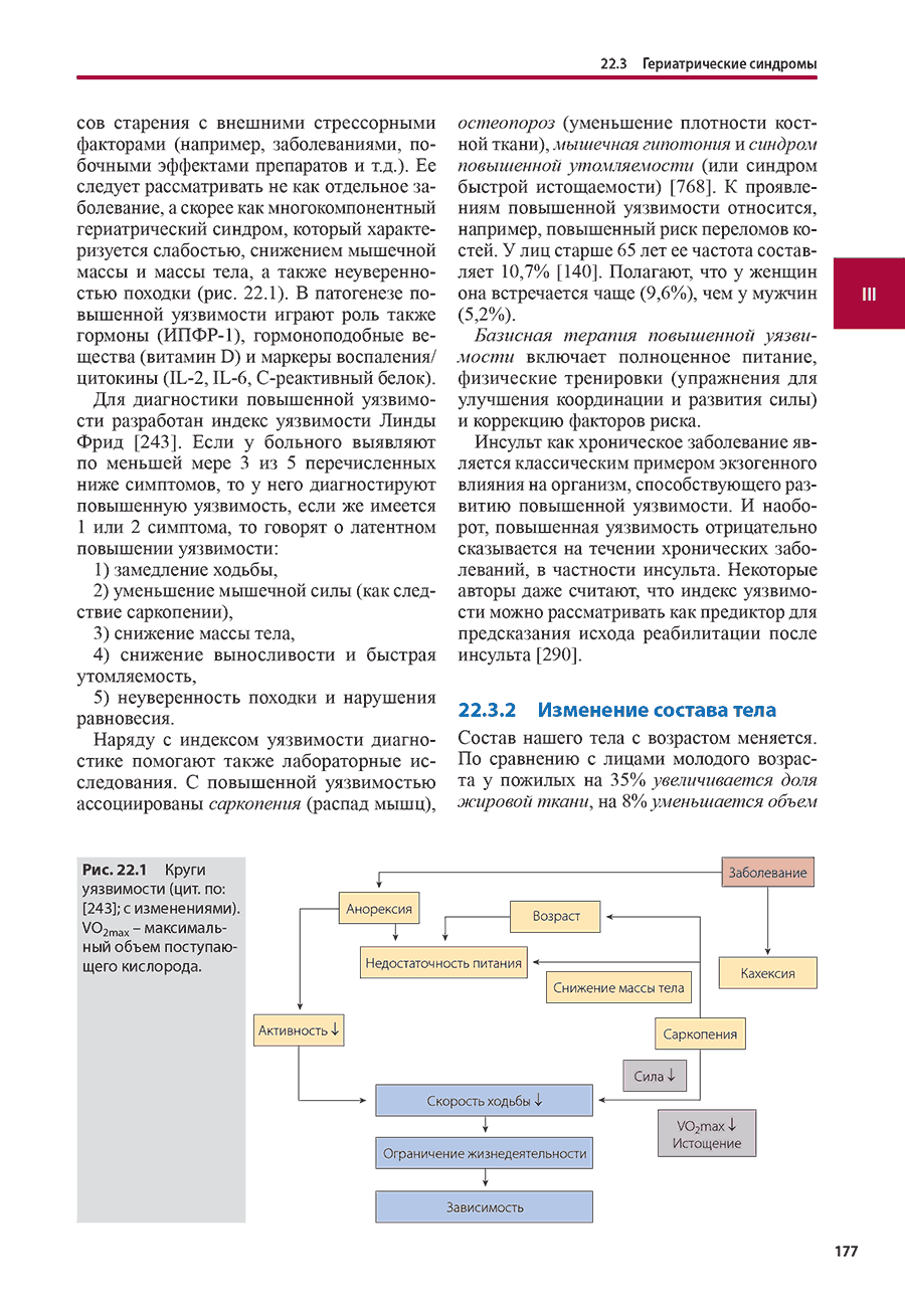 Пример страницы из книги "Осложнения и последствия инсультов"