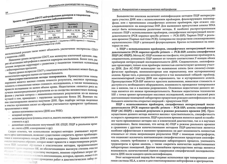 Пример страниц из книги "Федеральное руководство по гематологии". Том 1 - С. С. Бессмельцева, С. В. Сидоркевича
