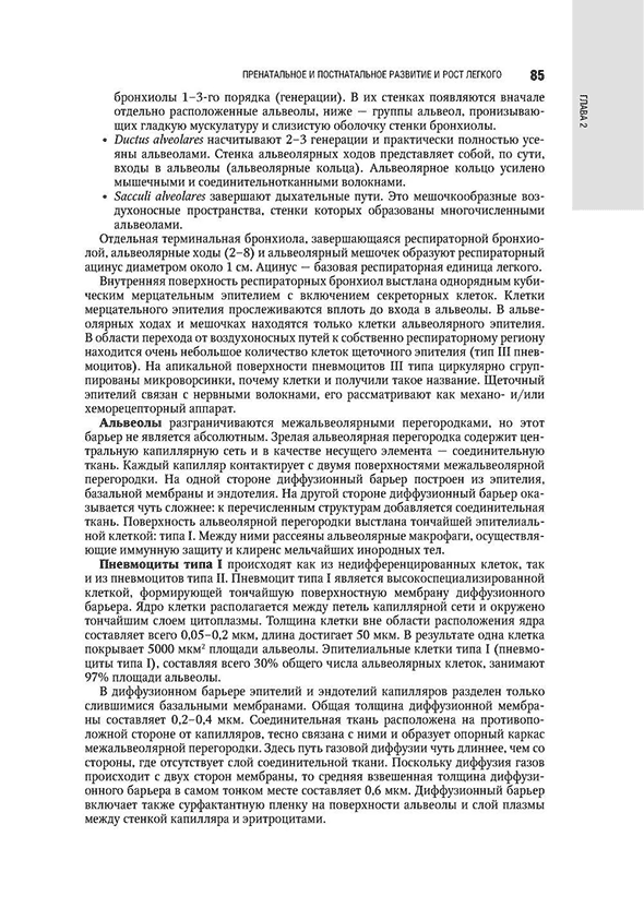 Пример страницы из книги "Детская пульмонология: национальное руководство" - Блохин Б. М.