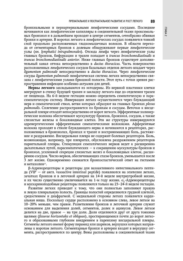 Пример страницы из книги "Детская пульмонология: национальное руководство" - Блохин Б. М.