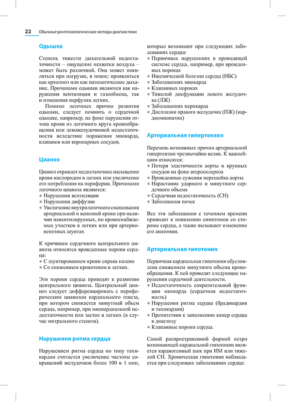 Пример страницы из книги "Лучевые методы диагностики болезней сердца" - Телен М.