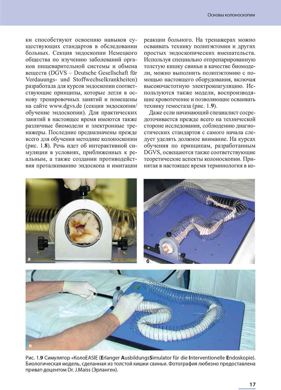 Рис. 1.9 Симулятор «KonoEASIE (Erlanger AusbildungsSimulatorfur die Interventionelle Endoskopie).