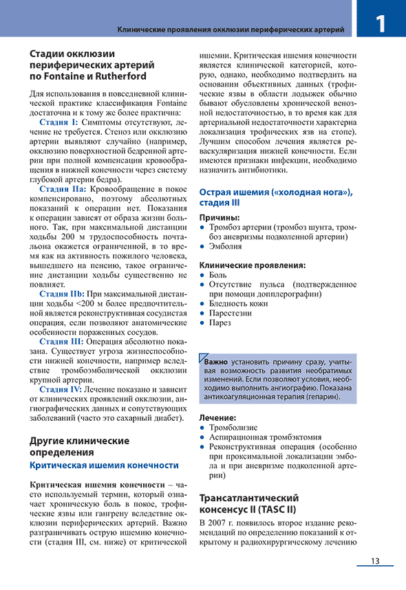 Пример страницы из книги "Эндоваскулярные вмешательства на периферических сосудах" - Шредер Ю.