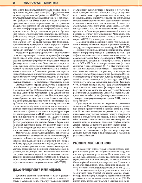 Пример страницы из книги "Дерматология по Фицпатрику". Том 1. - С. Кан, М. Амагаи, А. Л. Брукнер, А. Х. Энк, Д. Дж. Марголис, Э. Дж. МакМайкл, Дж. С. Оррингер Пример страницы из книги "Дерматология по Фицпатрику". Том 1. - С. Кан, М. Амагаи, А. Л. Брукнер, А. Х. Энк, Д. Дж. Марголис, Э. Дж. МакМайкл, Дж. С. Оррингер