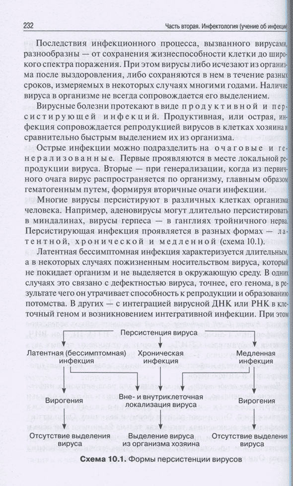 Формы персистенции вирусов