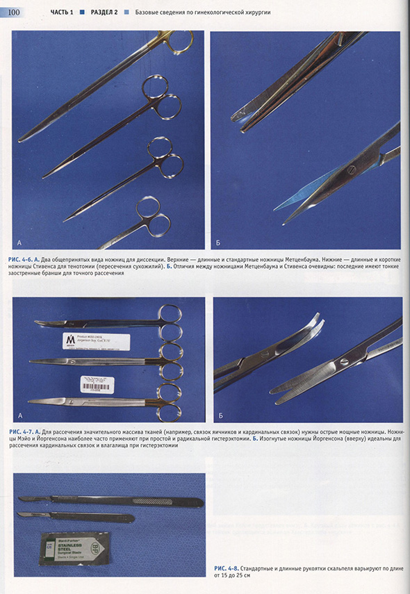 Стандартные и длинные рукоятки скальпеля варьируют по длине от 15 до 25 см Стандартные и длинные рукоятки скальпеля варьируют по длине от 15 до 25 см