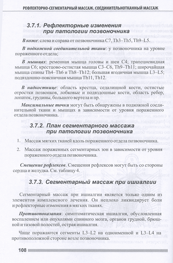 Пример страницы из книги "Рефлекторно-сегментарный массаж. Соединительнотканный массаж. Учебное пособие" - Л. В. Акопян, Н. П. Павлухина, Т. Н. Яшина Пример страницы из книги "Рефлекторно-сегментарный массаж. Соединительнотканный массаж. Учебное пособие" - Л. В. Акопян, Н. П. Павлухина, Т. Н. Яшина