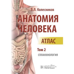 Анатомия человека. Атлас в 3-х томах. Том 2. Спланхнология - Колесников Л. Л.